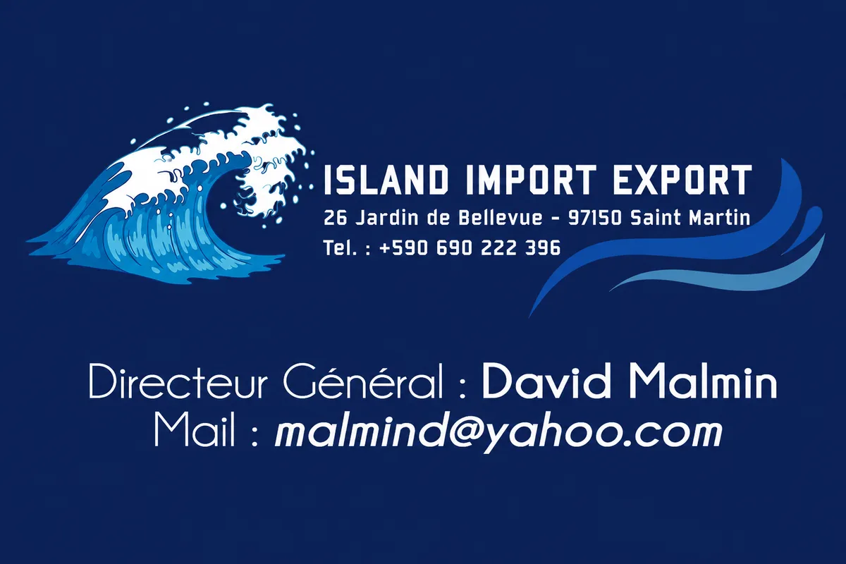 Carte de visite : Island Import Export