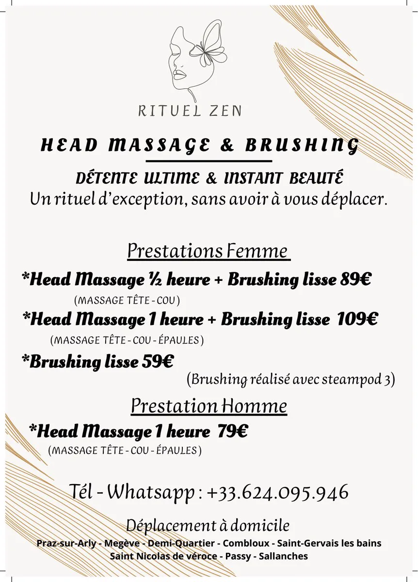 Flyer Rituel Zen (Version française)