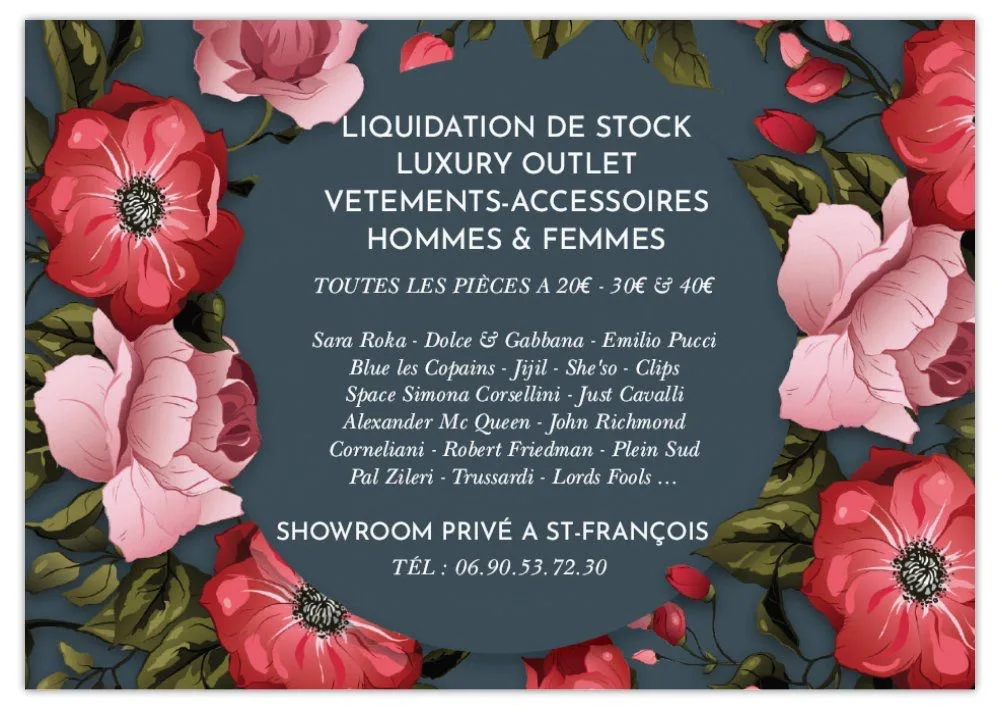 Flyer : Showroom privé